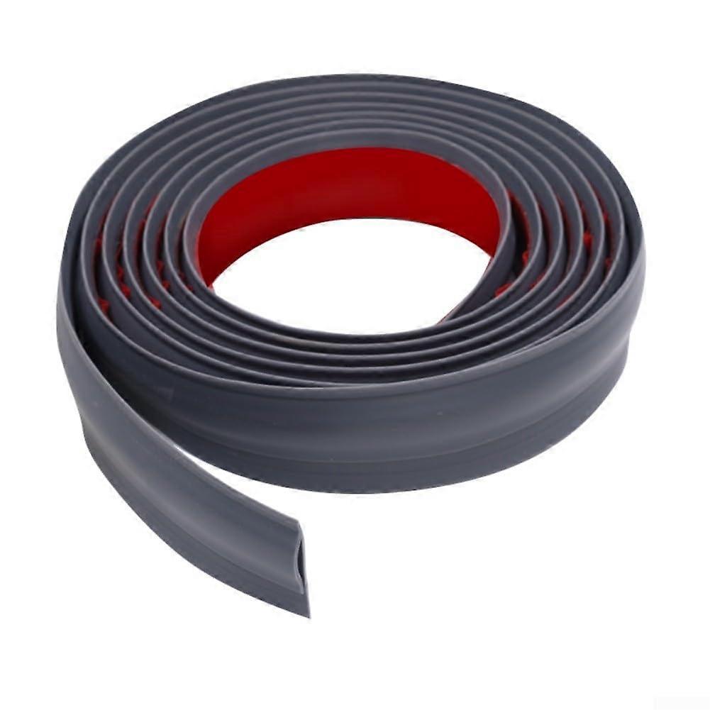 PVC Edge Trim Flexible Corner Fit Grey Paintable Decorative Strip for Interior Design