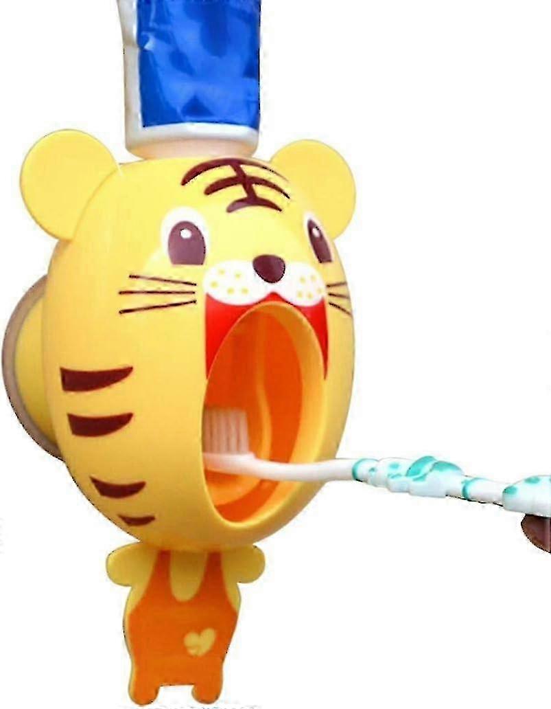 Automatic Extrusion Toothpaste Machine, Cartoon Tiger Toothpaste Extrusion Machine (small Tiger Extrusion Toothpaste Machine)