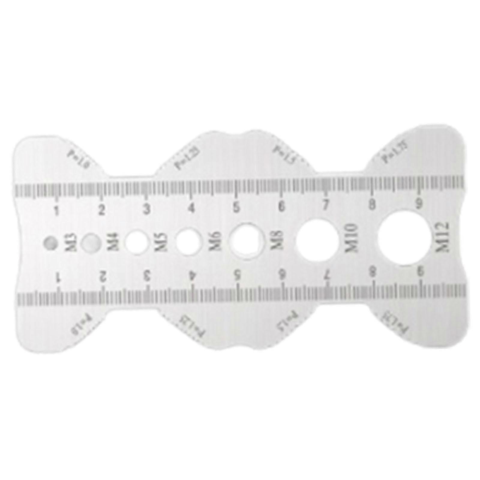 Thread Pitch Multi Gauge for Measurement Mechanical Engineers Auto Repairers