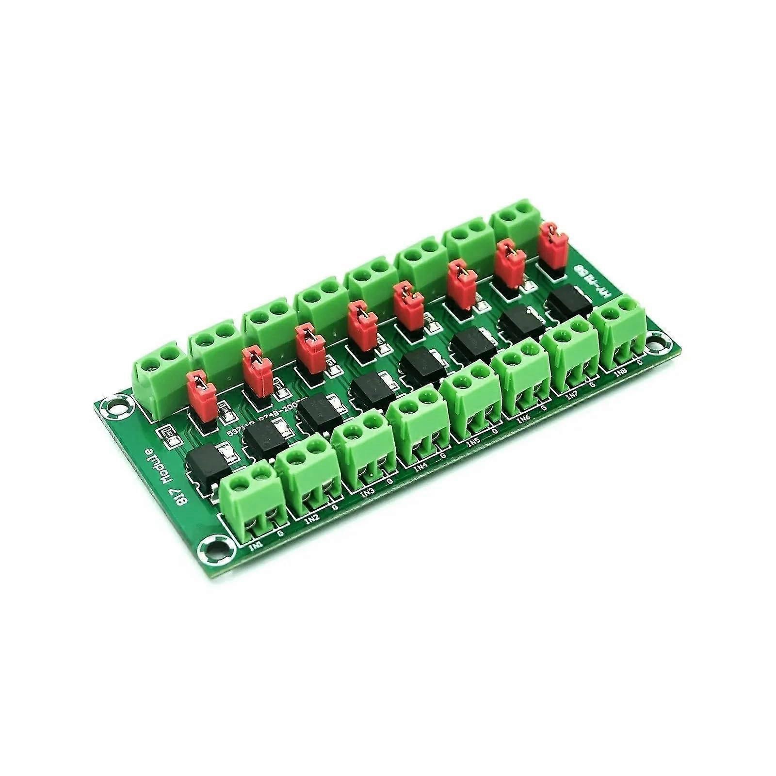 8 Channel Optocoupler Isolation Module Voltage Board for Signal Safety and Motor Control