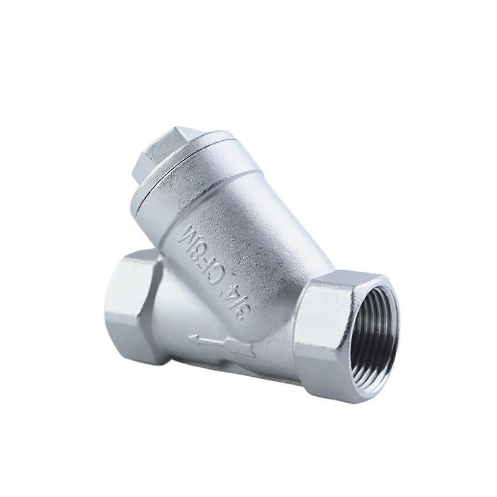 304 Stainless Steel BSPT Thread Inline Y Strainer Valve, Durable  Flow Filter, Multiple Sizes