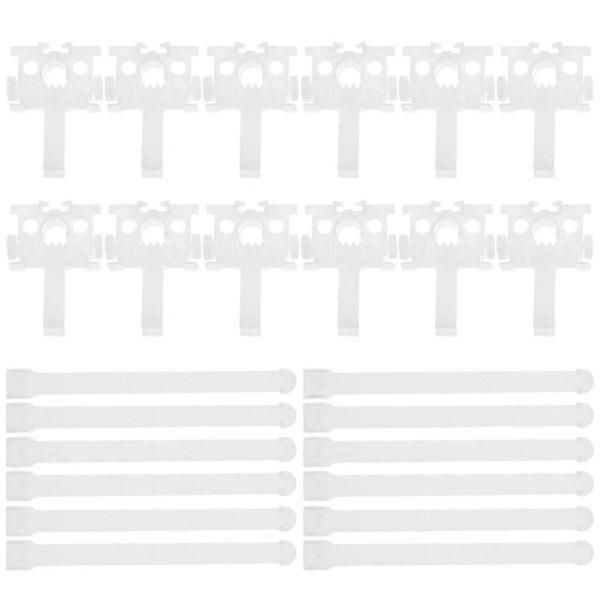 12 Sets Vertical Blinds Repair Clips Slats Vertical Blind Holders Vertical Window Blind Replacement Kit