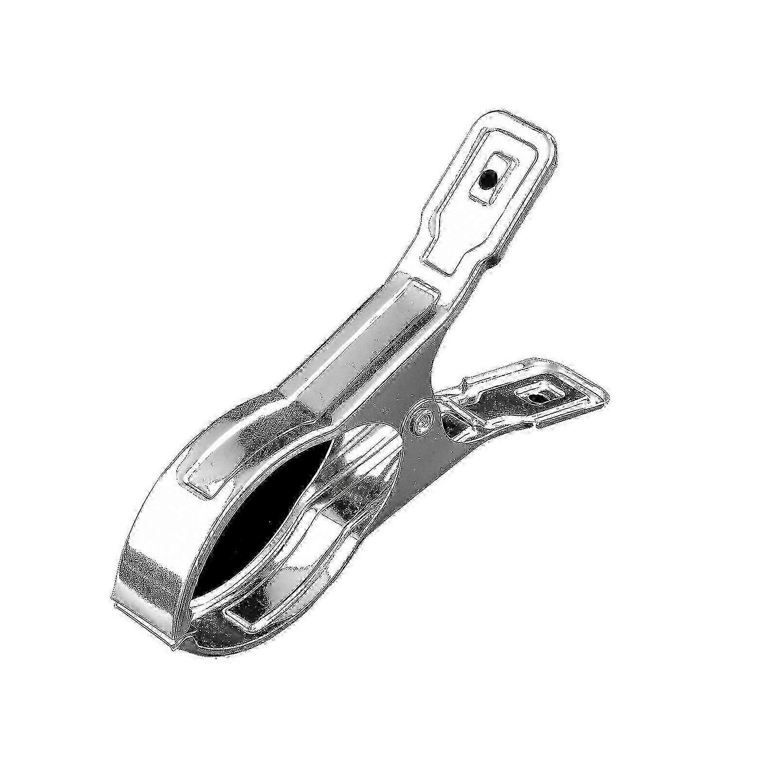 Stainless Steel Beach Towel Clips, Wind Resistant(20pcs, Silver)