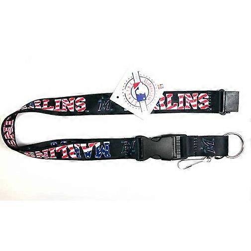 Miami Marlins MLB Stjerner &; Striper Lanyard