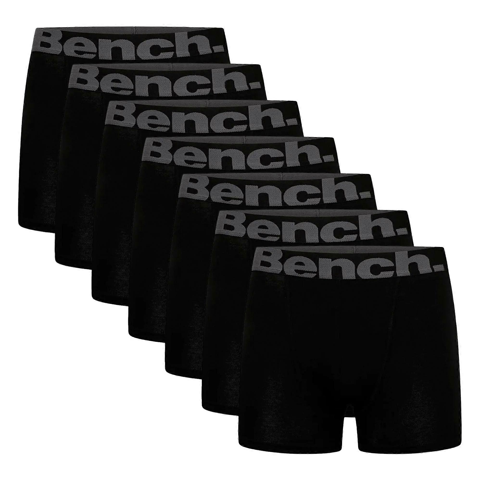 Bench - 7 Pack Mens Cotton Breathable Boxers - Suttonia