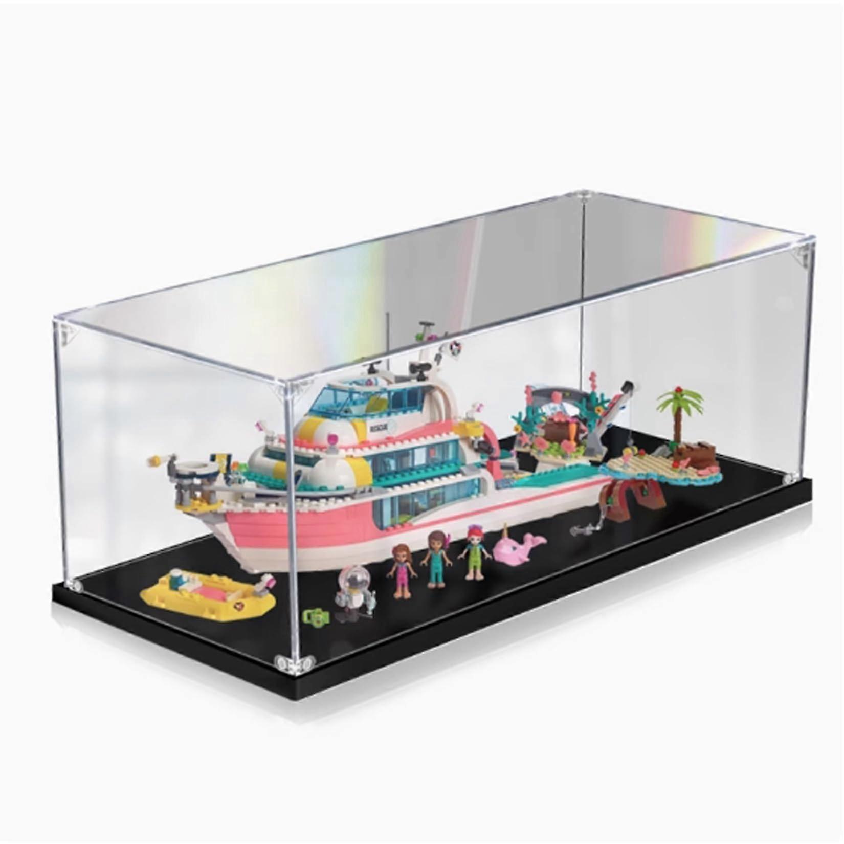 Acrylic Display Case for  41381 with Clear Dustproof Protection and UV Resistant Design