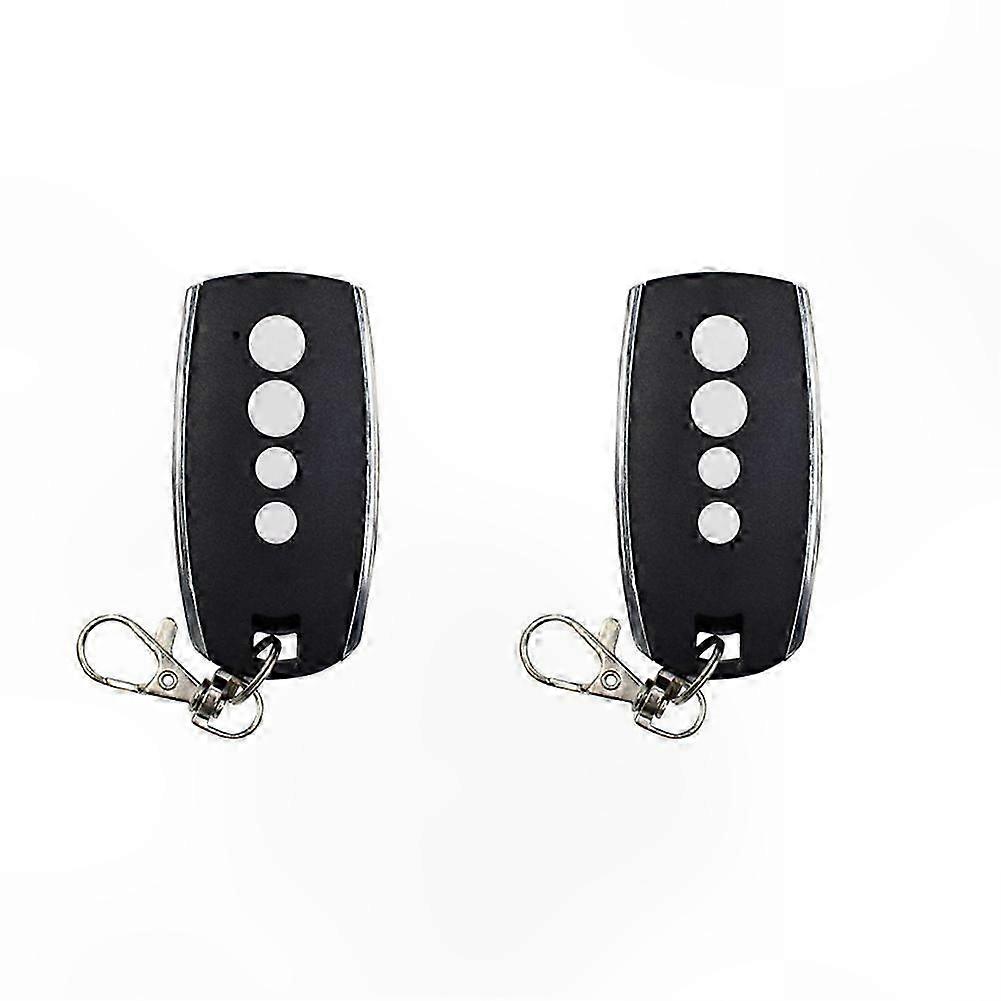 2 Pcs 433.92MHz Rolling Code Garage Door Remote Control Hand Transmitter for Gates