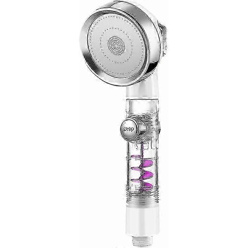 Three-speed turbocharged shower head