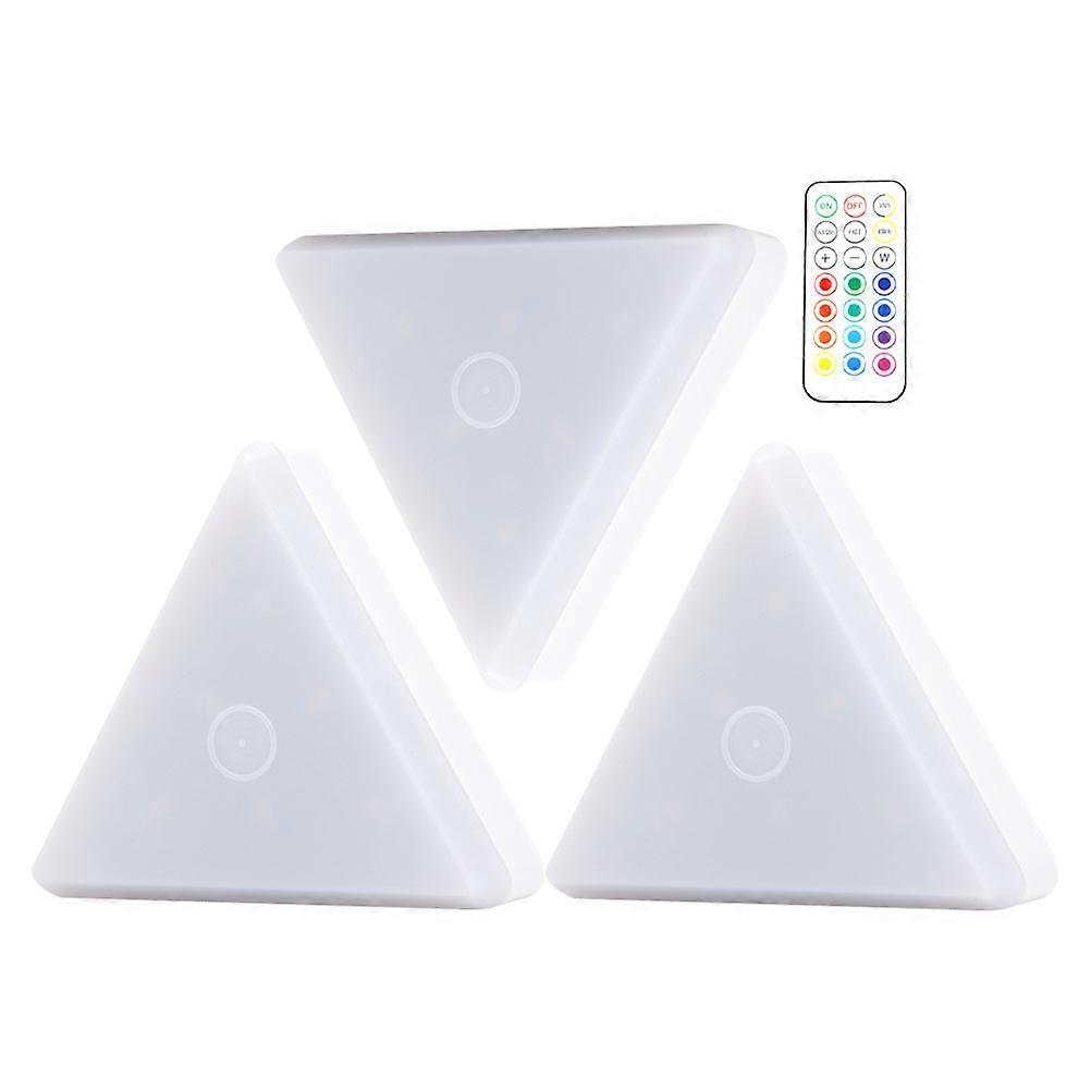 Touch Induction Night Lamp Decorative Light Honeycomb Wall Lamp 1Set
