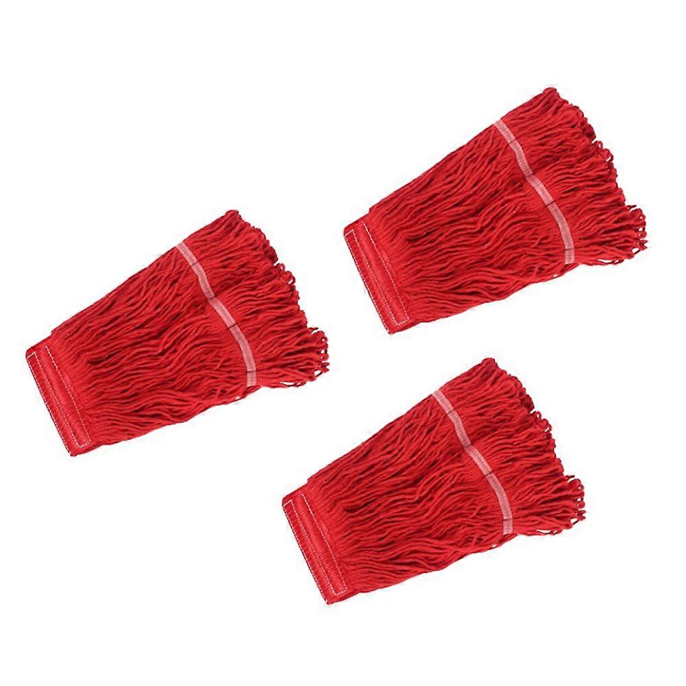 Commercial String Mops Head Replacement for Floor Cleaning Loop-End Mops Head Replacement Looped End String Head RefillB