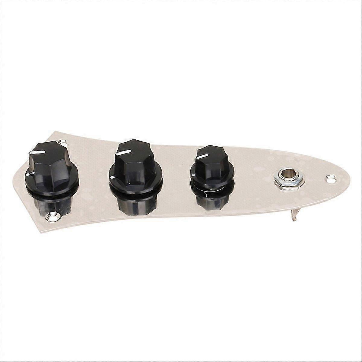 bass guitar control plate