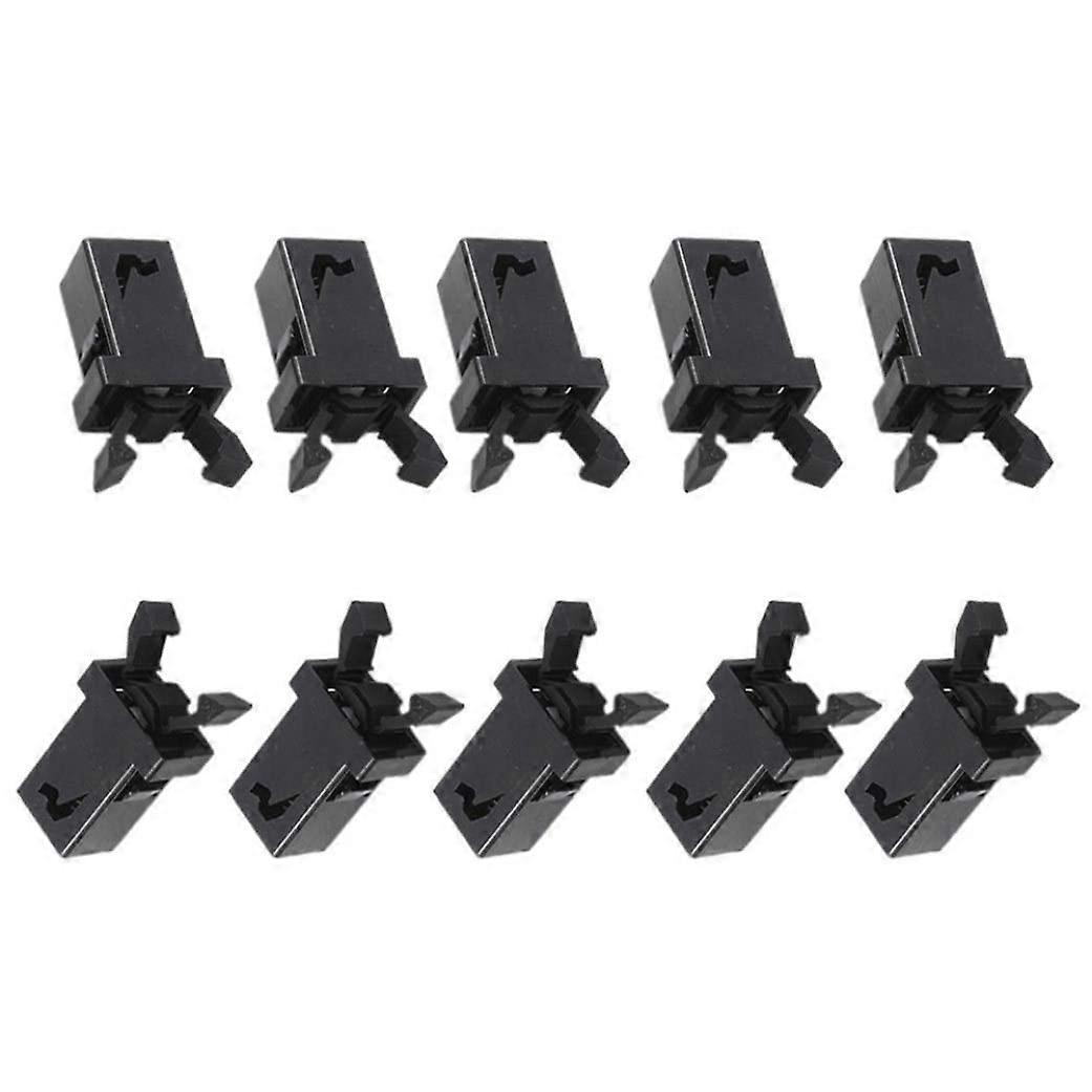Touch  Bin Latch 10 Pack Plastic Trash Can Lid Lock Replacement Parts for Secure Easy Use