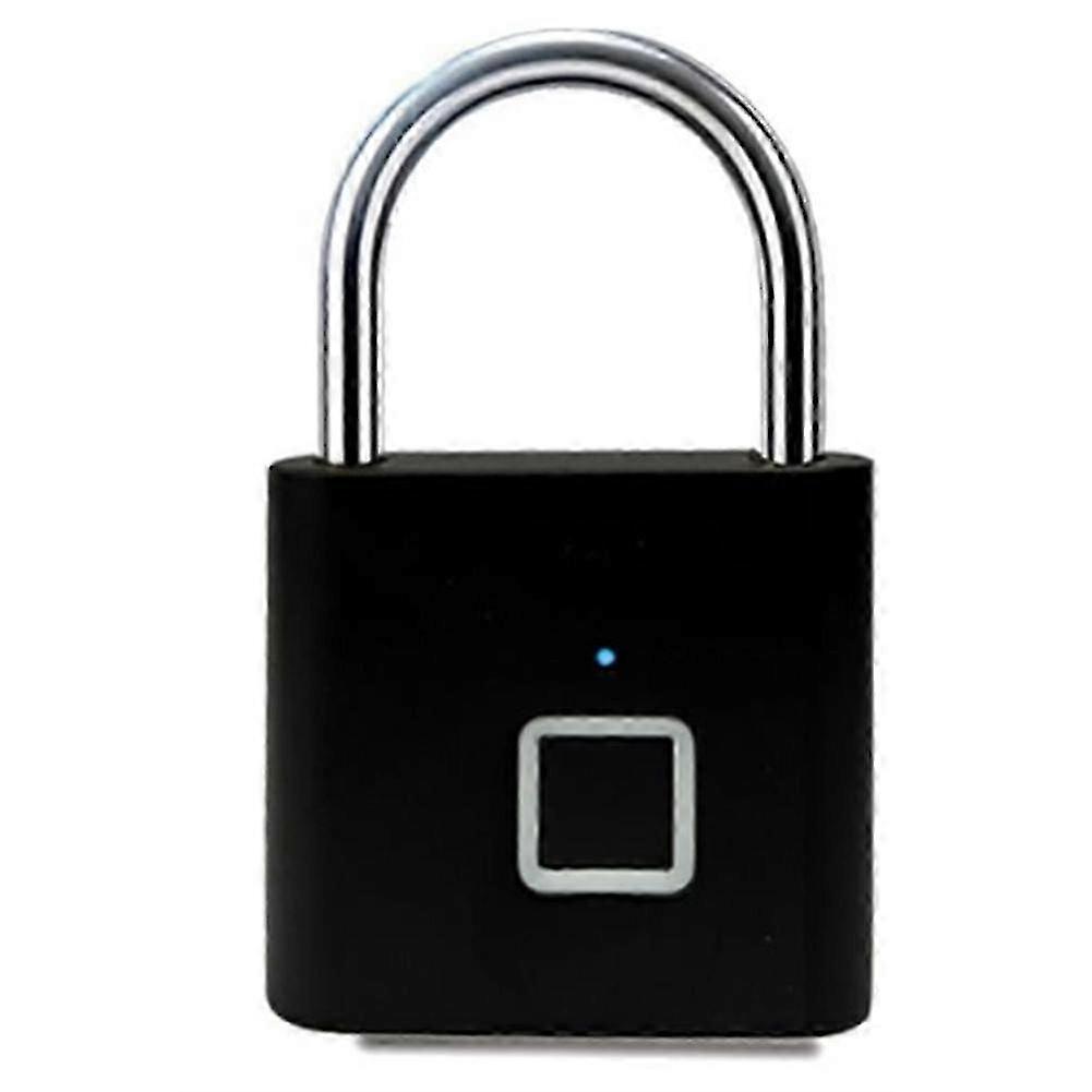 Fingerprint security lock for fence, electronic coded padlock outdoor
