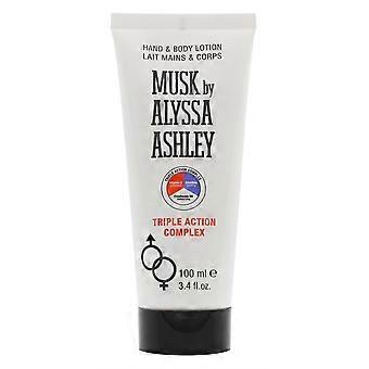 Alyssa Ashley Musk Triple Action Complex körperlotion 100ml