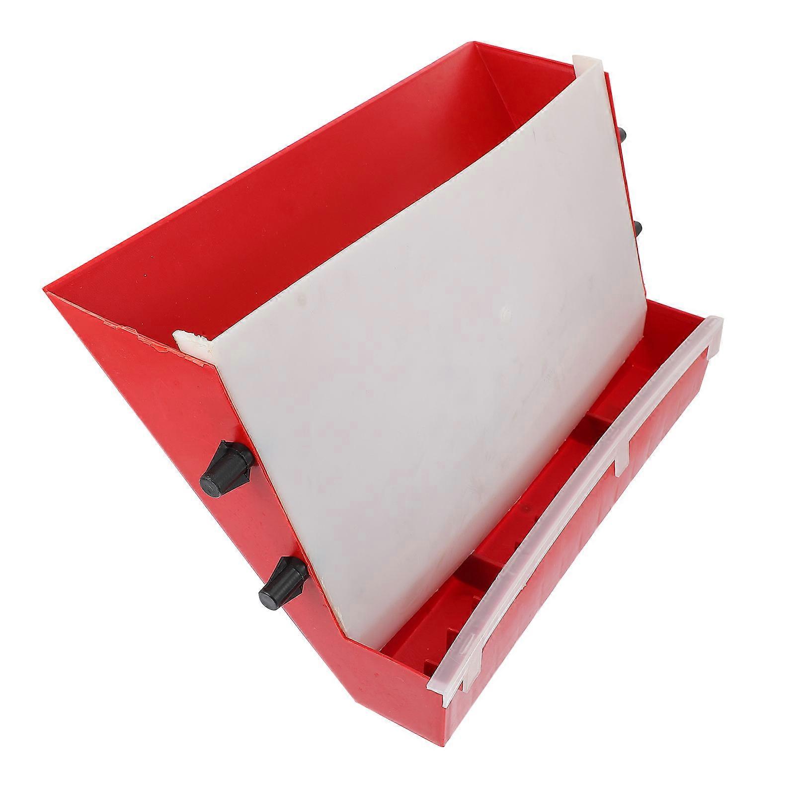 Automatic Feeder for Quail Poultry Feeding Box 1Pcs Durable ABS Material