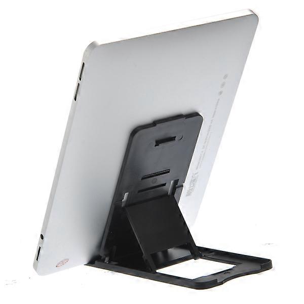 Universal Folding Hard Plastic Tablet Stand Support Holder Black