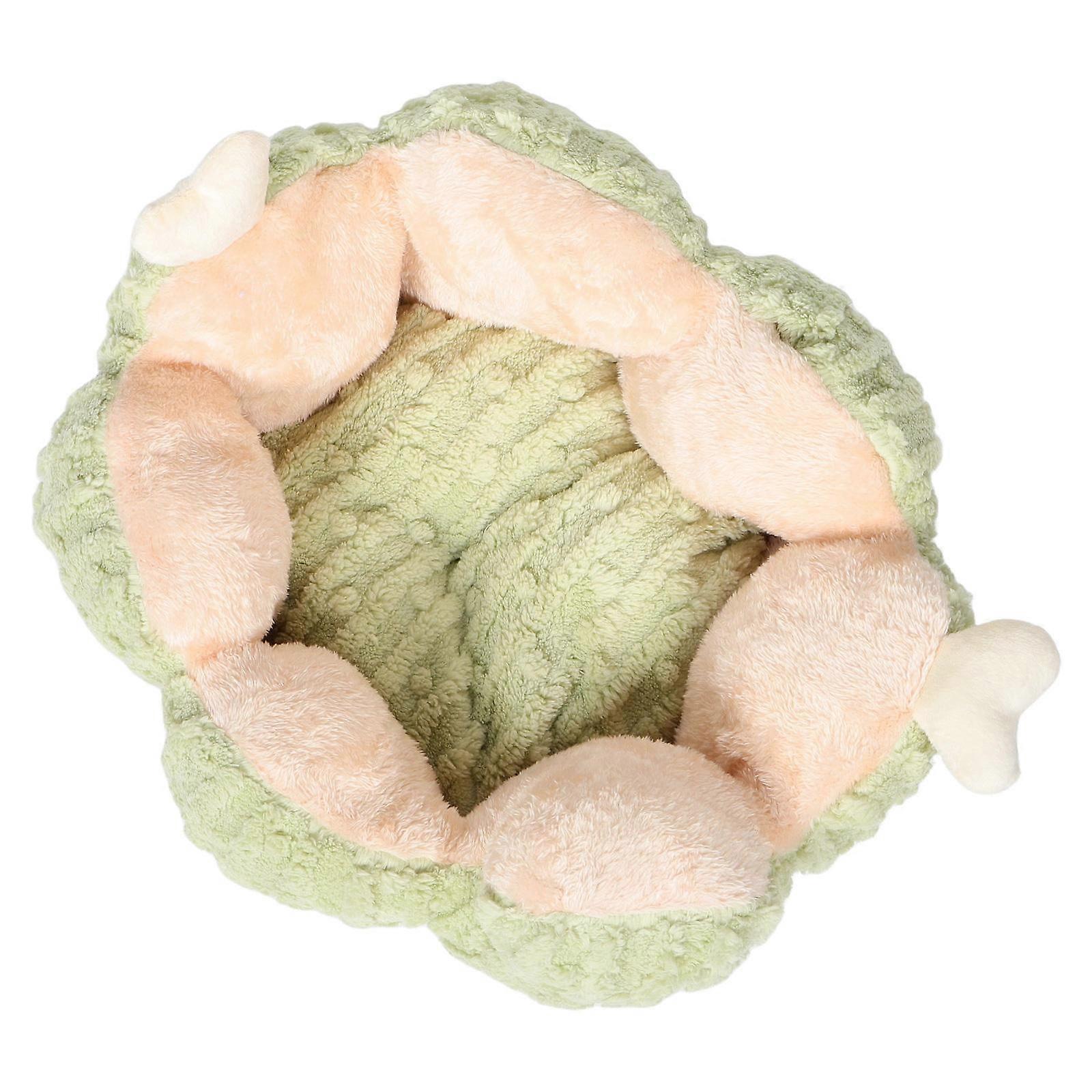 Cactus Cat Bed Plush Soft Comfortable Sleeping Bed for Pets 2Pcs