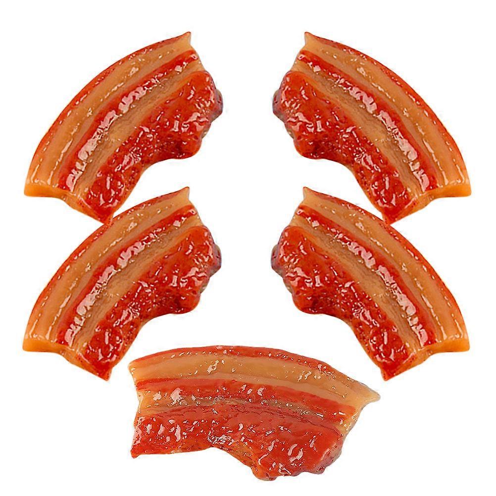 Simulation Meat Model for Decoration 5Pcs Realistic Meat