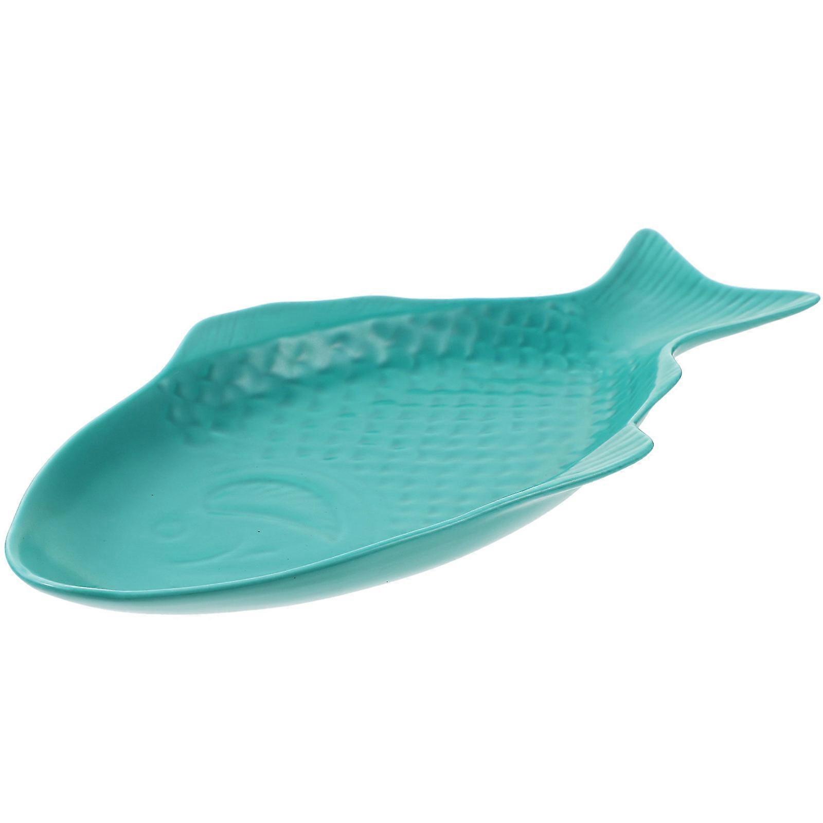 Ceramic Tableware Creative Plate for Storage 1Pcs Fish Pan
