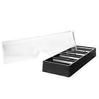Professional Poker Chip Box Acrylic Case for Storage Use