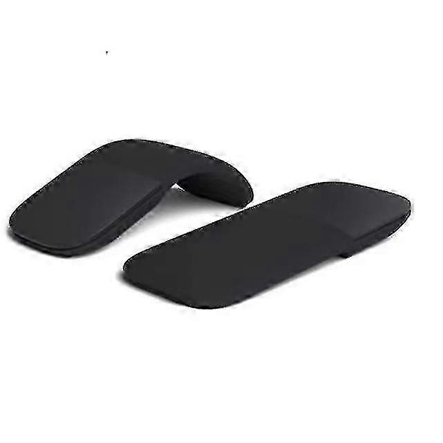 Microsoft - Arc Mouse - Bluetooth Mouse For Pc, Laptops Compatible Windows, Mac, Chrome Os (thin, Light, Transportable, Tactile)-Black
