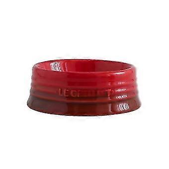 Le Creuset Cool Color Pet Bowl Dog Food Water Bowl Anti-Flip High Footed Bowl with Protection Mat Pad -db