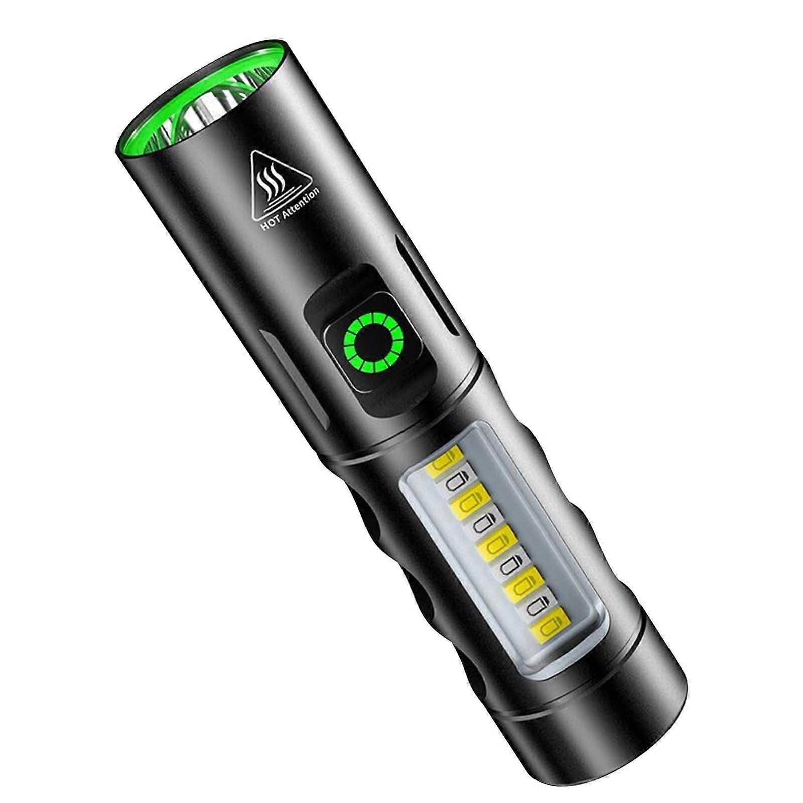 Mini Flashlight Fixed Focus Rechargeable Fixed Focus Outdoor Long-range Ultra