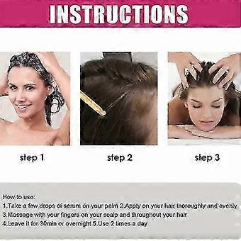 Óleo Essencial para Cabelo com Biotina e Colágeno (1-5x) Fortalece os fios da raiz às pontas. Para todos os tipos de cabelo.