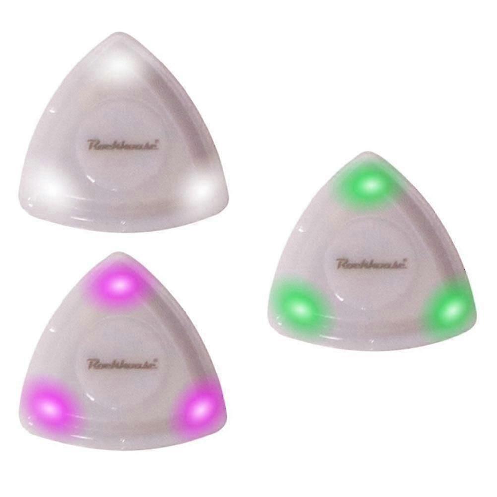 3 st Gitarrplektrum Akustisk Gitarr Gitarr Tillbehör Led Gitarr Bas Plektrum Led Gitarr Plektrum