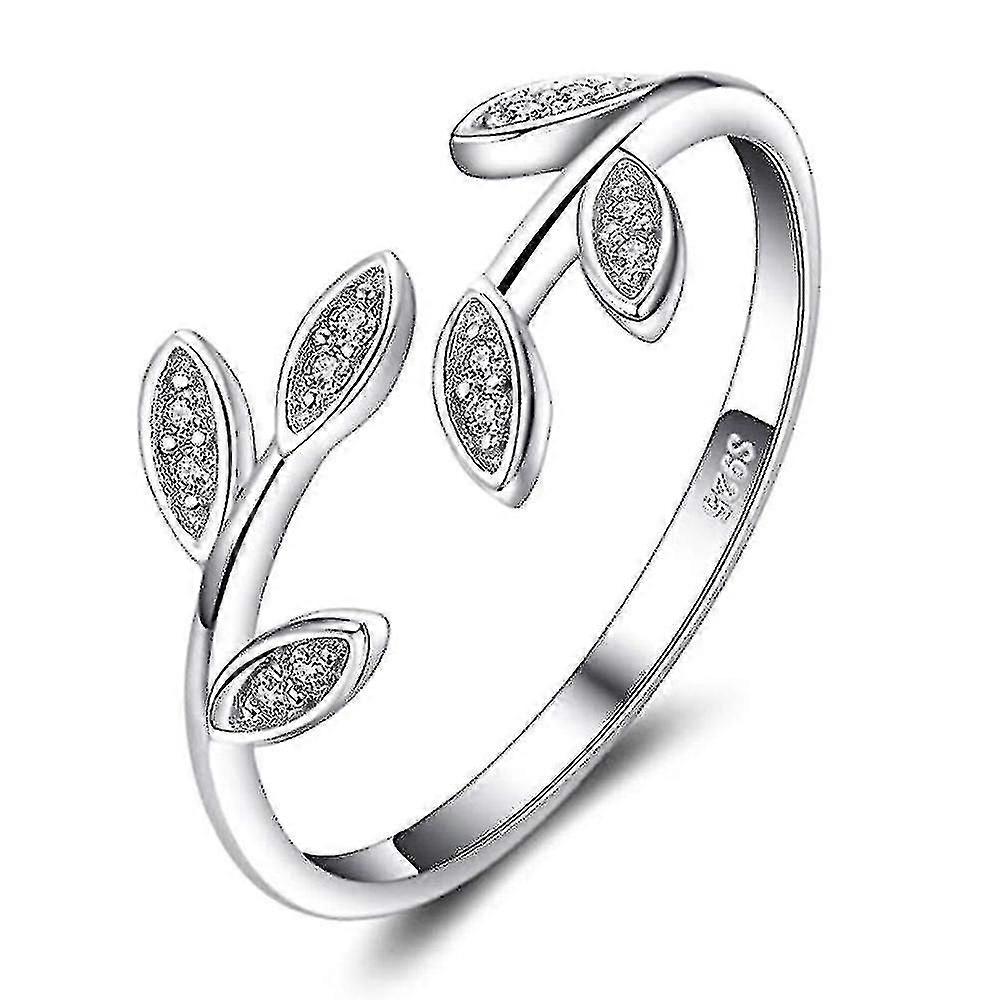 Ring For Women S925 Sterling Silver Adjustable Wrap Open Ring