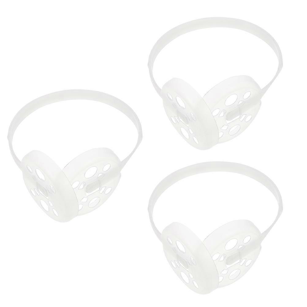 3pcs Plastic Earmuff Rack Ear Muff DIY Rack Ear Muff Inner Rack Accessory