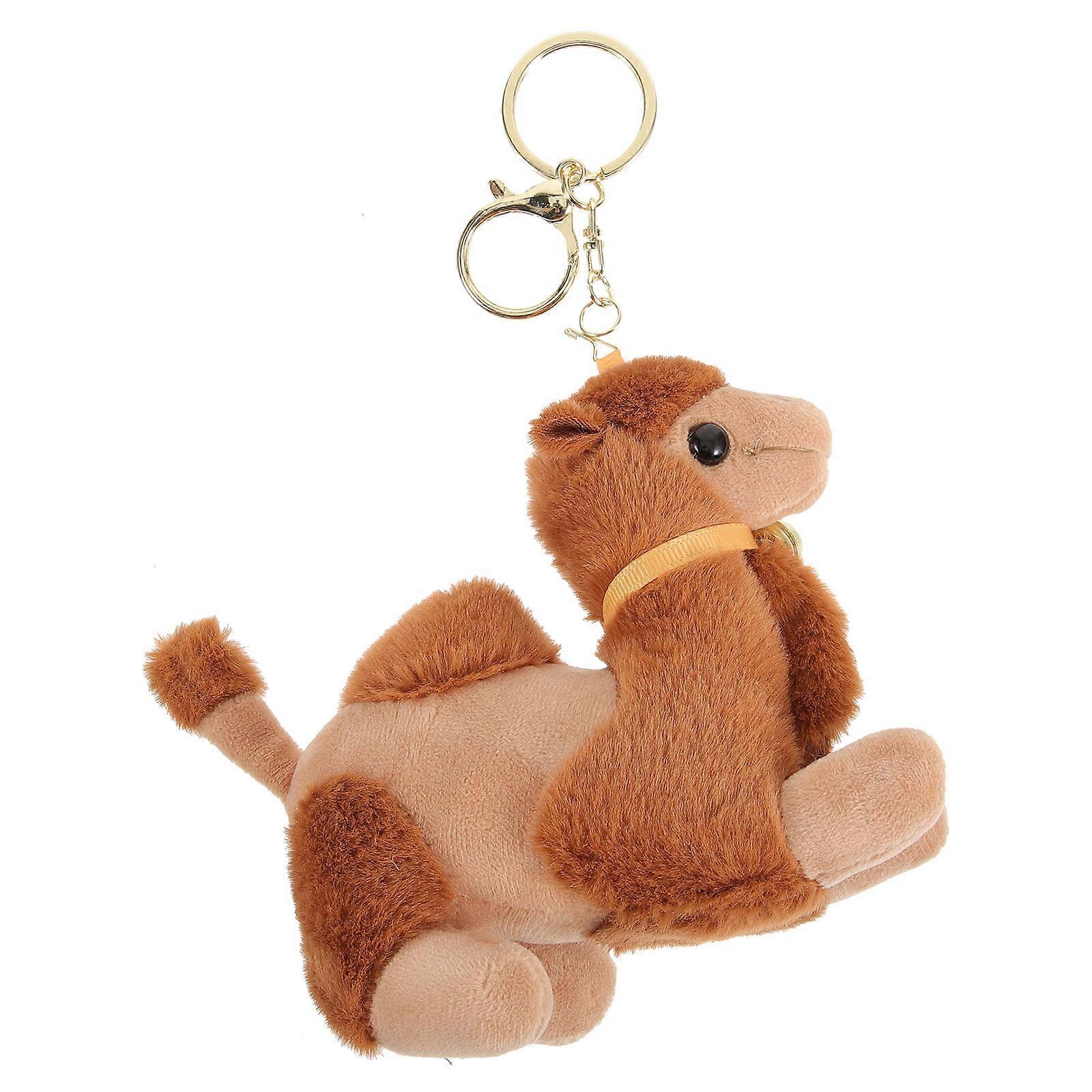 Peluche chameau pour enfants, en peluche douce (1 pièce)