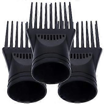 3 PCS/Set Hair Dryer Diffuser Hair Dryer Nozzle Attachments Blow Dryer Attachment Blow Dryer Comb Hair Dryer Comb Attachment
