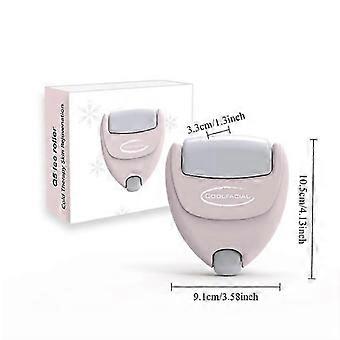 Rouleau à glace en forme de cœur 2 en 1, masseur de visage et d’yeux de cryothérapie, outil de soins de la peau à double tête pour la routine de beauté du spa à domicile