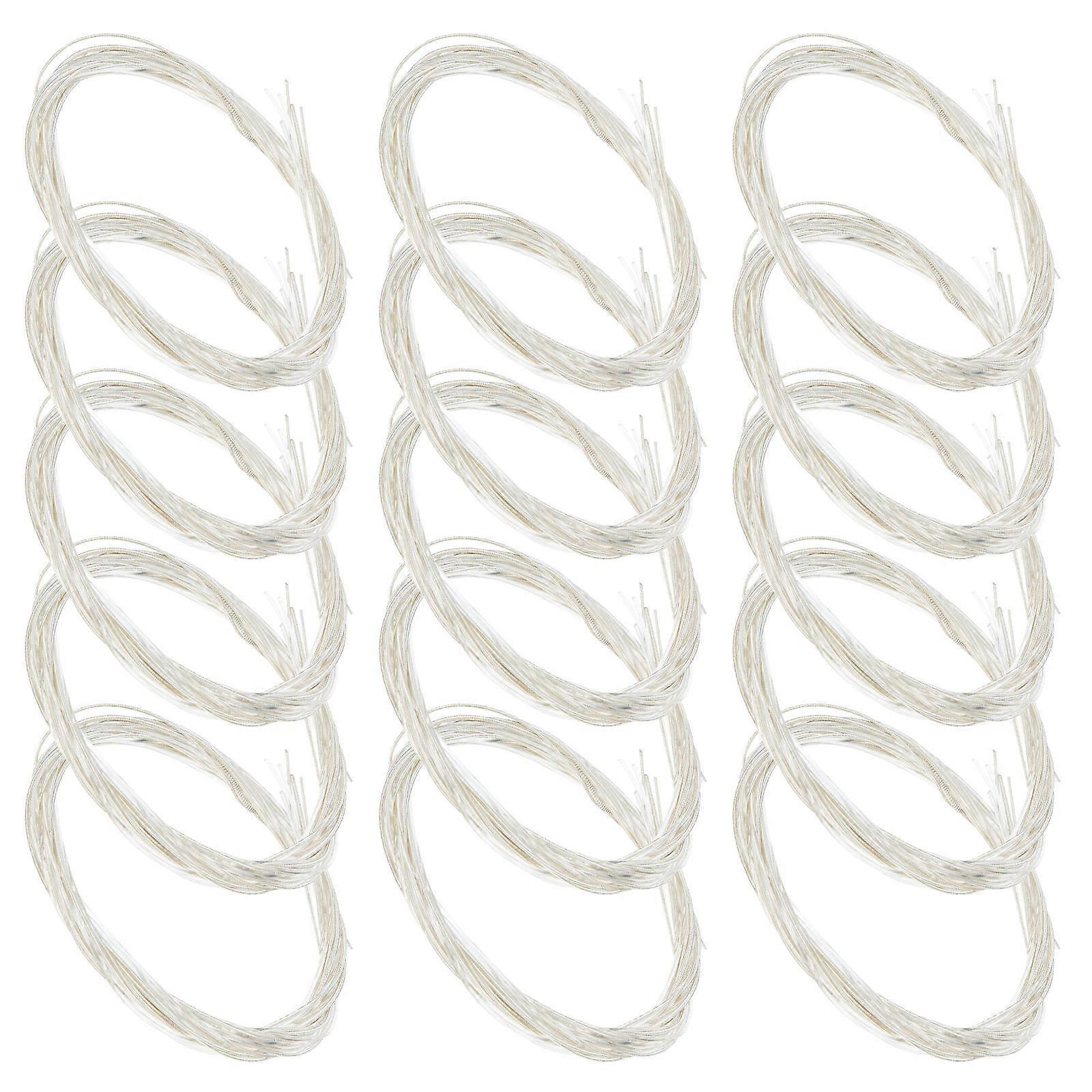 12Pcs Practical Folk Guitar Strings Guitar Accessories for Replacement Strings