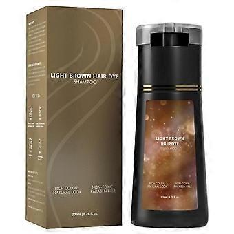 Nouveau shampooing colorant rapidement les cheveux, formule végétale, doux et doux, contrôle de l'huile, shampooing colorant 1