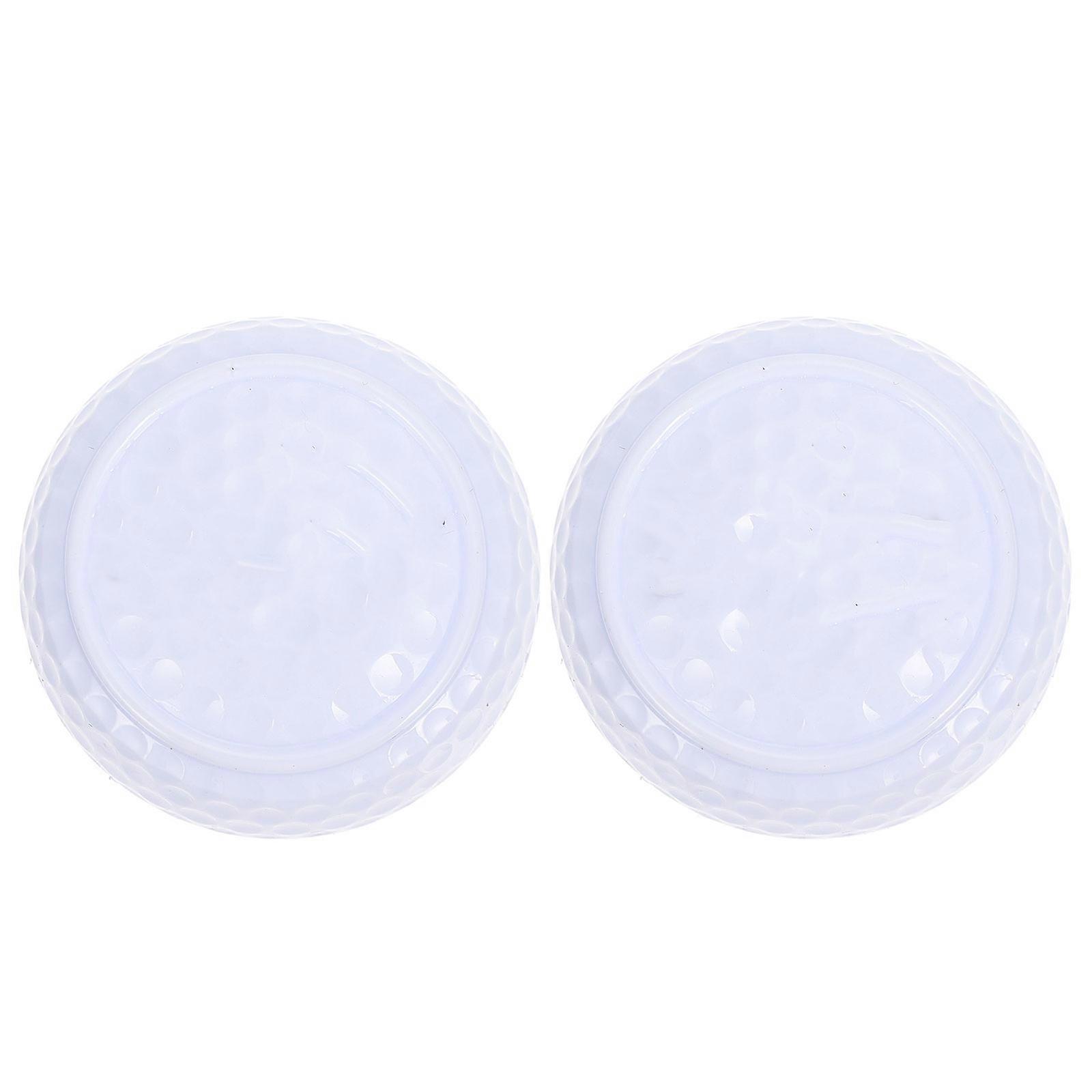 2Pcs Flat Shape Golfing Balls for Practicing Training Golfing Accessories