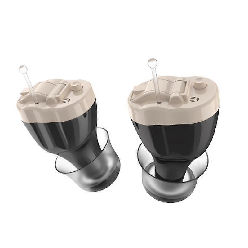 Digital CIC Hearing Aid Left+Right Black