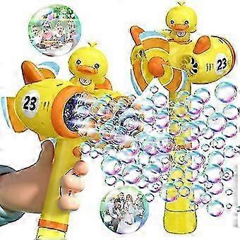Automatic Bubble Gun for Children's Outdoor Play with a High Rate of 1500+ Bubbles per Minute