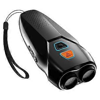 Powerful Ultrasonic Dog Repeller - Anti Barking Device with Durable ABS, LED Flash, Rechargeable, Up to 10m Range for Outdoor Training