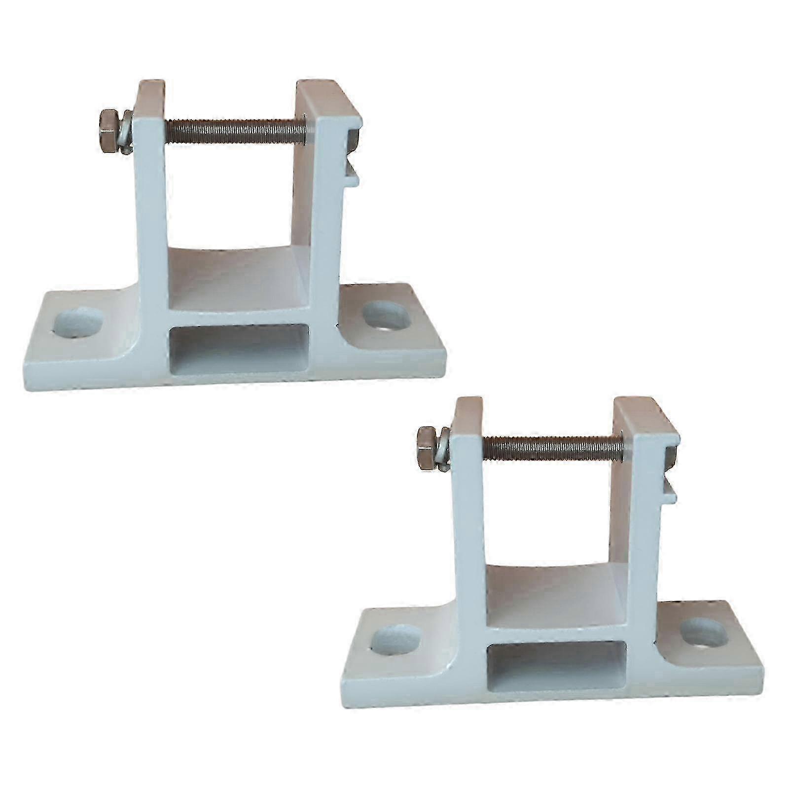 White Outdoor Awning Mounting Brackets