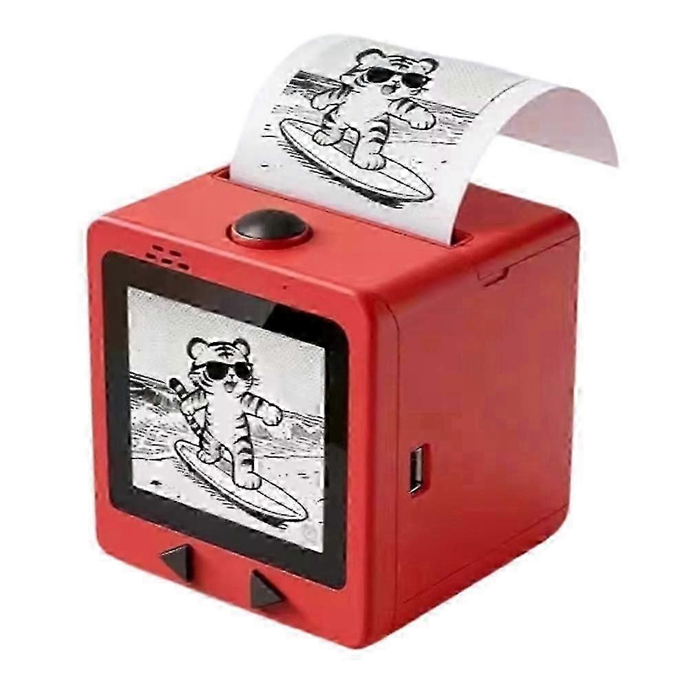 StickerBox AI Printer, AI Smart Printer, Smart Voice Printer, Mini Portable Digital Display Printer