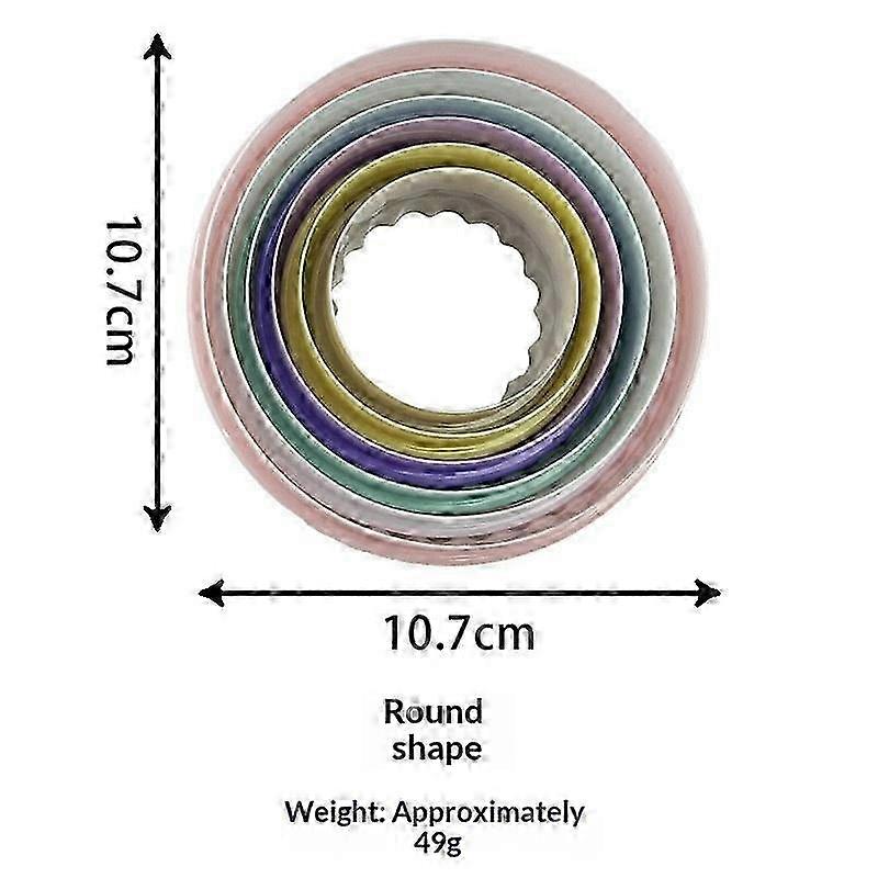 Dual-Purpose Plastic Cake Decorating Cutter