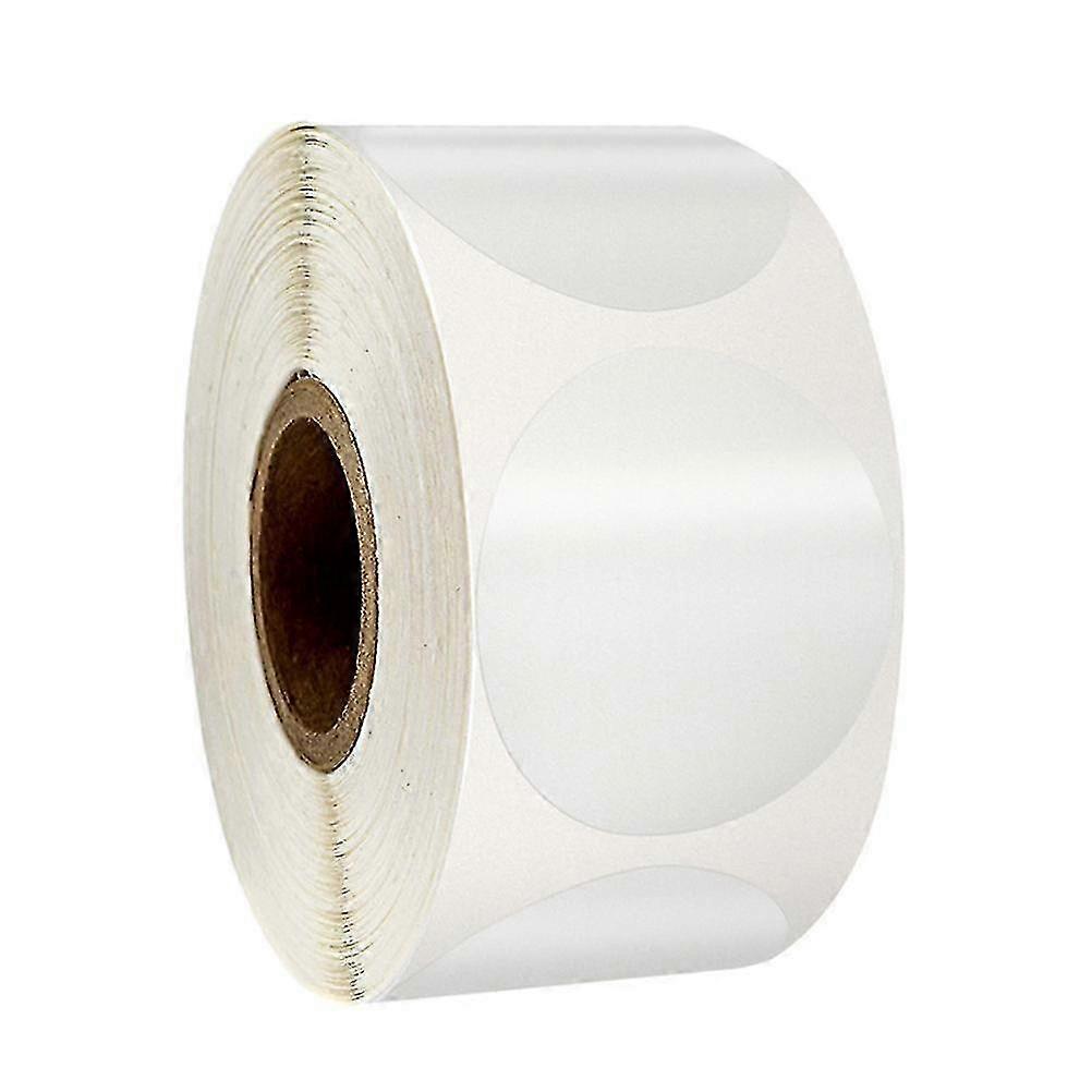 500pcs Clear Round Packing Stickers