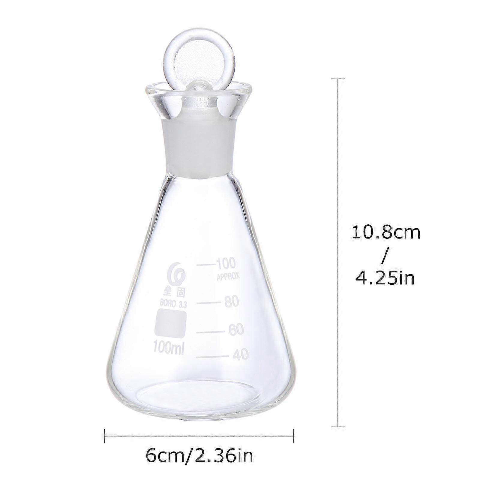 100ml Borosilicate Conical Flask Lab Grade