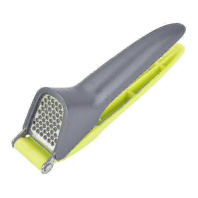 Garlic Press with Built-in Cleaner