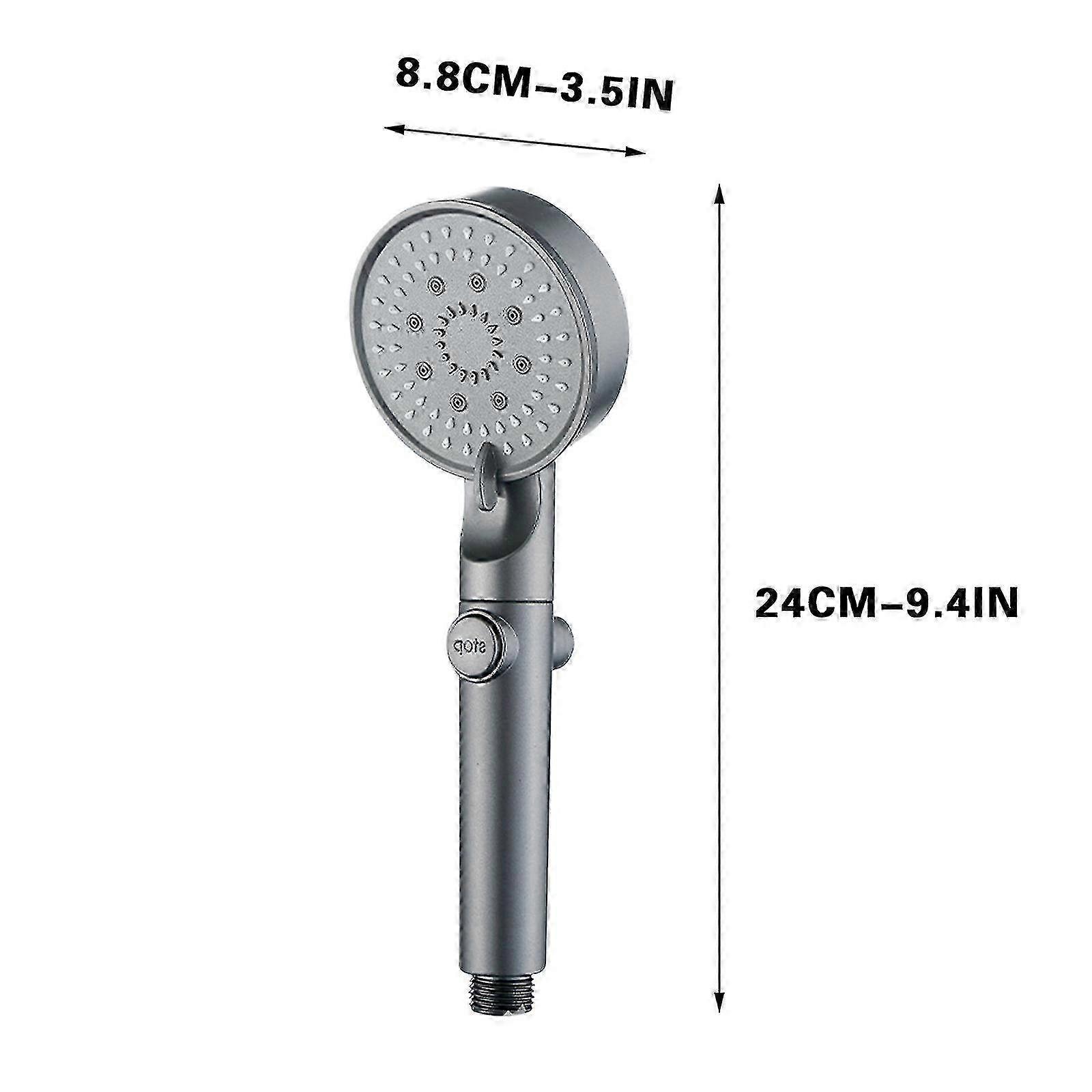 5-Speed Pressurised Hand Shower Sprayer