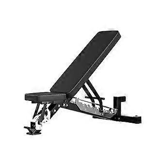 Verstellbare Hantelbank für Krafttraining – Belastbarkeit: 250 kg – Schwarz.