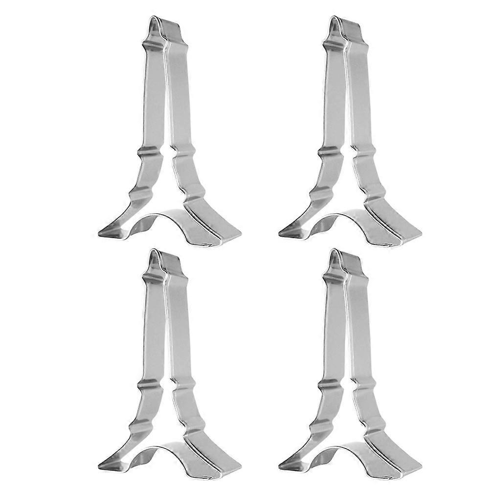 Baking Cookie Molds Stainless Steel Eiffel Tower Shape 12Pcs Set