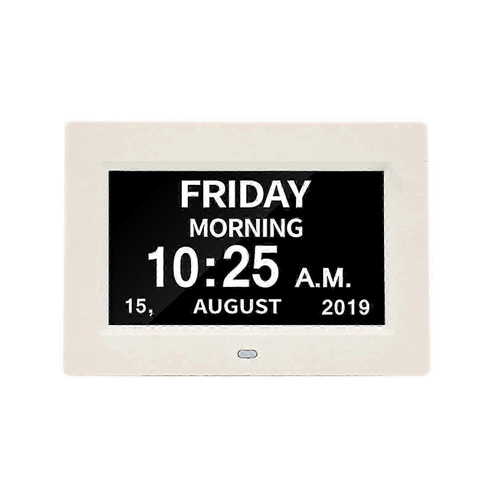 Elderly-Friendly Day Date Clock